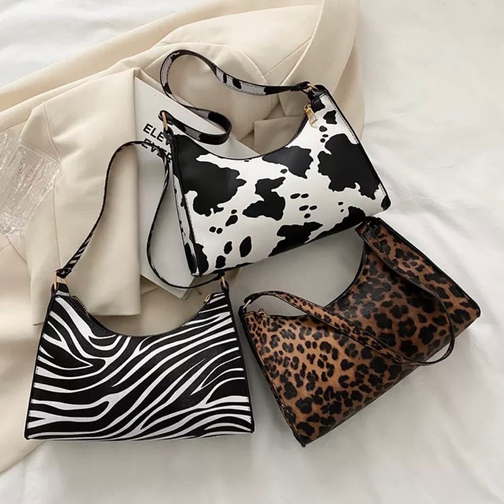 Animal Print Shoulder Bags